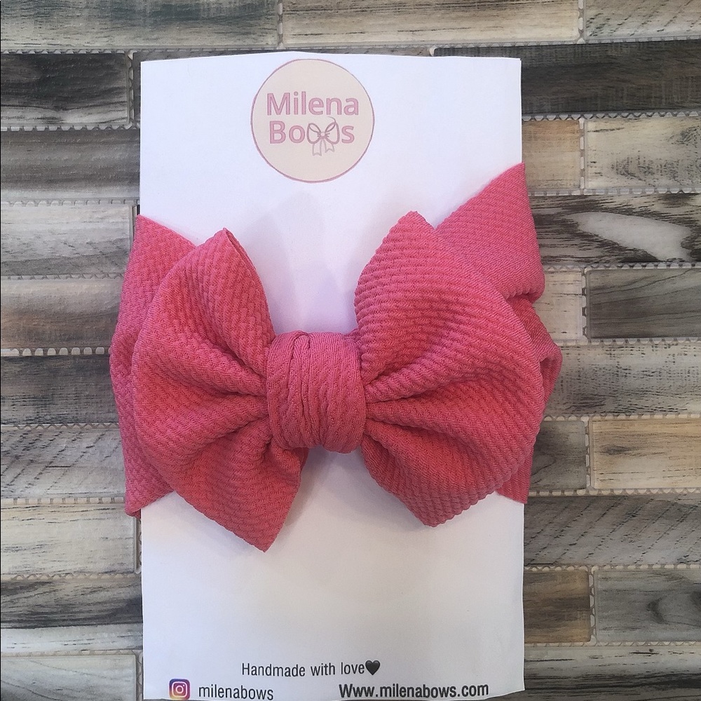 Headwrap bow